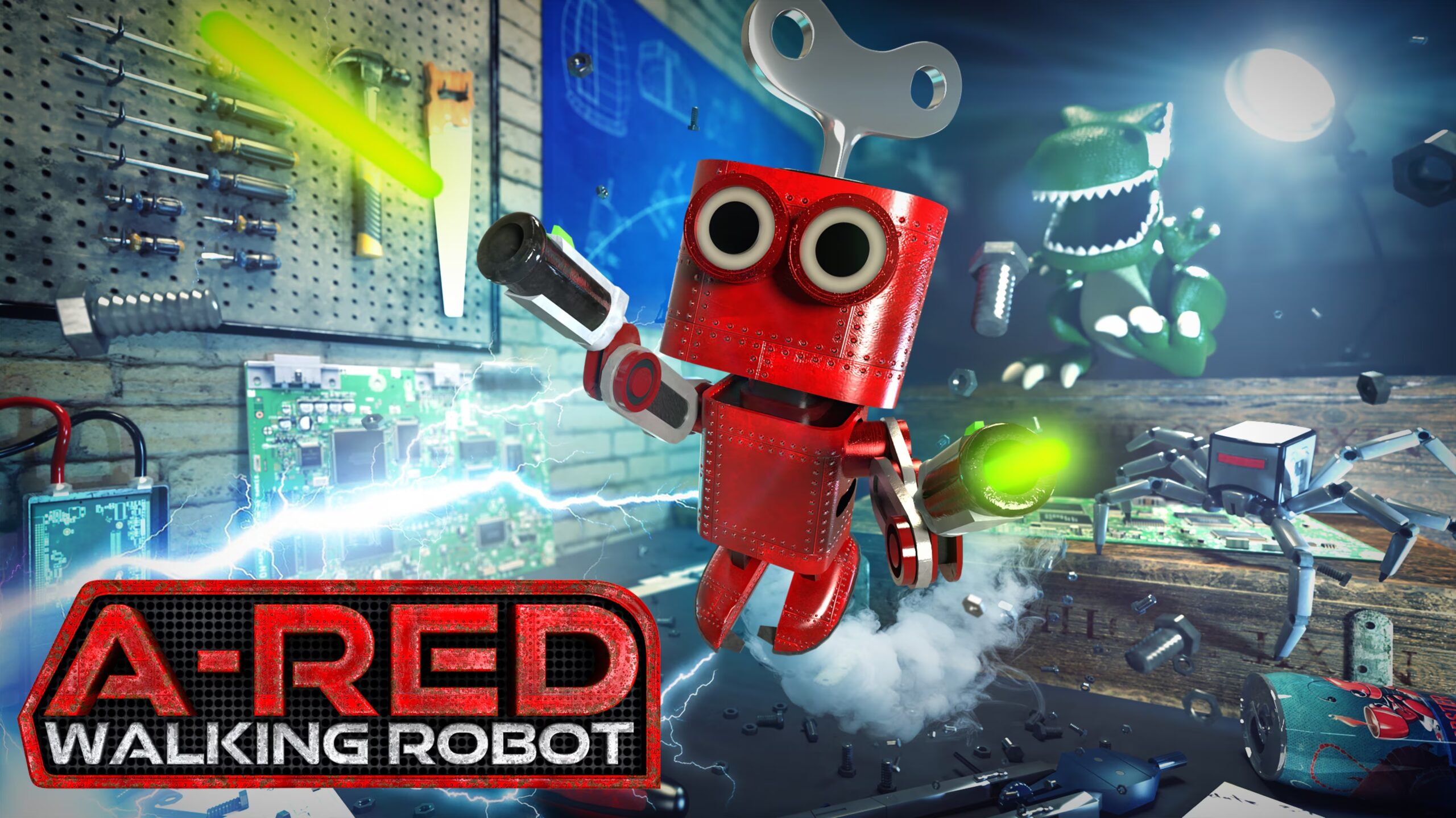 A-RED Walking Robot ha llegado
